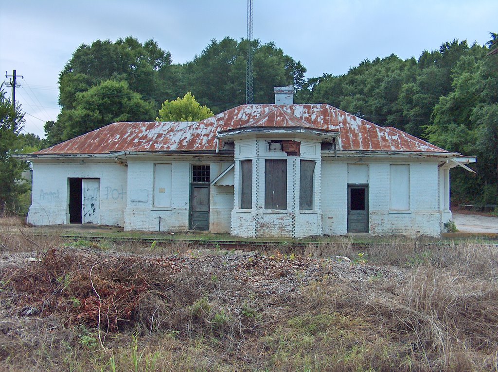 Ozark, AL Railroad Depot by Stagmie