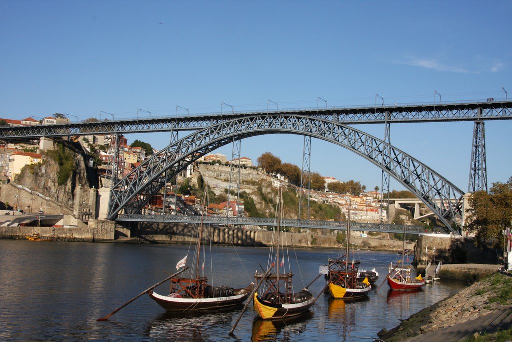 Bridge in Porto. Duoro River by go2point