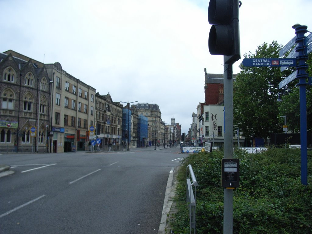 Looking Up St Mary Street by DRTJones