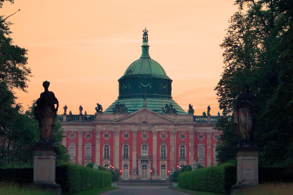 Neues Palais - Sancoussie Potsdam by fly-air.de