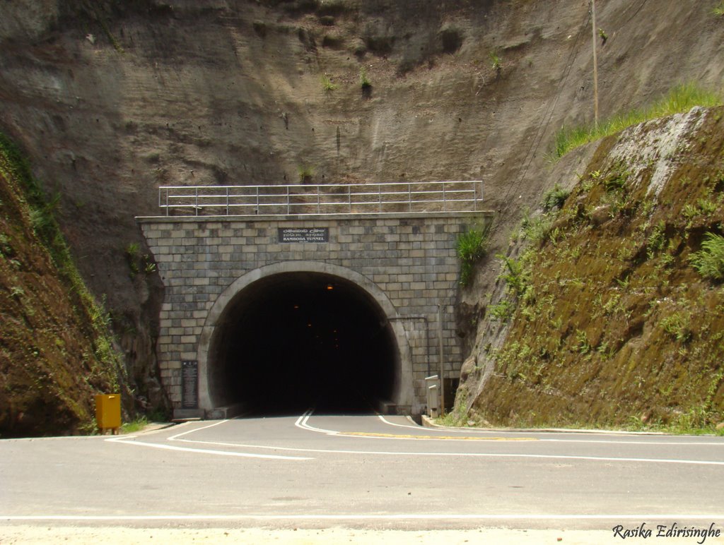 Ramboda Tunnel Entrance - From Nuwaraliya Side by Rasika Edirisinghe