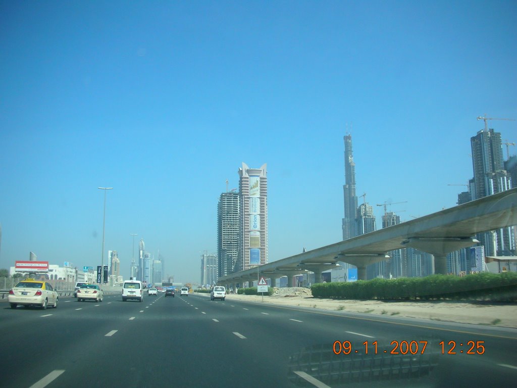 Burj Dubai Construction 2007 by mrpuiman