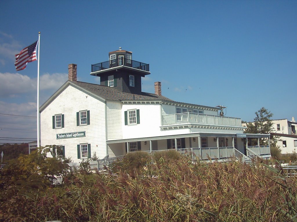 Near Atlantic City, NJ - Tuckerton - Tucker Island Lighthouse by spronco