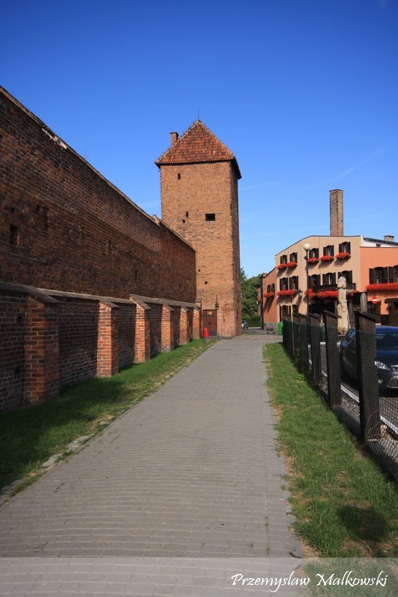 Widok na Basztę Prochową by malkowski.info.pl