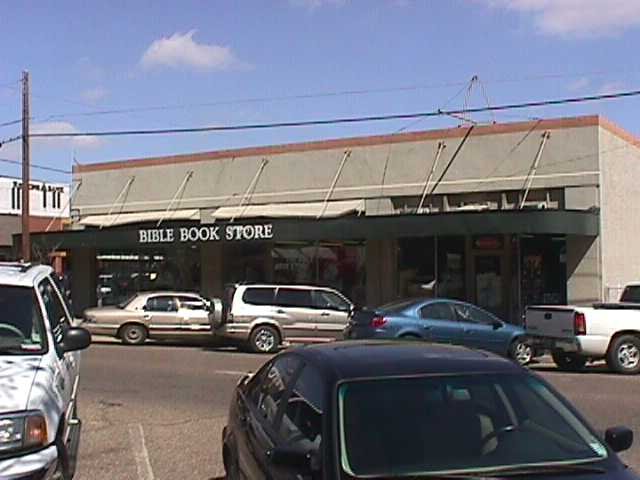 The Bible Book Store in downtown Meridian, MS by LauderdaleCountyCYFARProgram