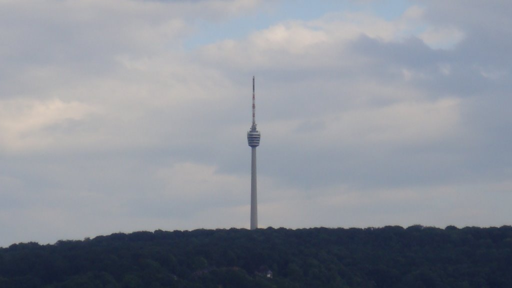 Fernsehturm Stuttgart_Foto aus Olgahospital by Tastentanz*