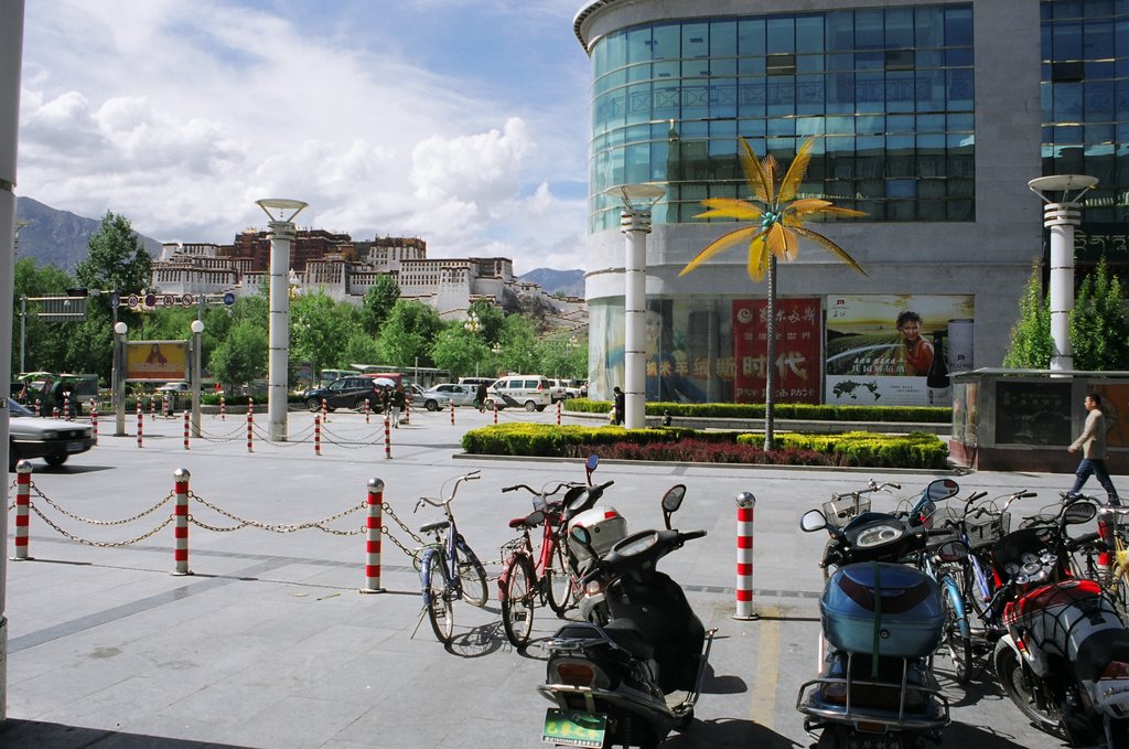 Clash of Civilizations in Lhasa [2006] by bfey