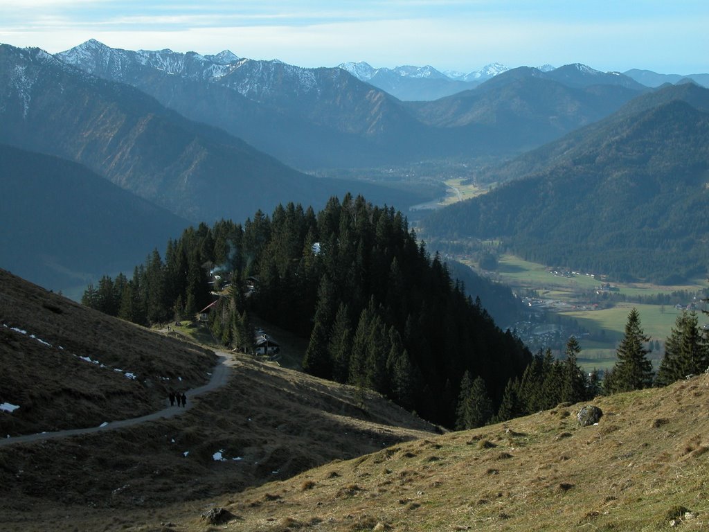 Blick auf die Kesselalm by Wulf24