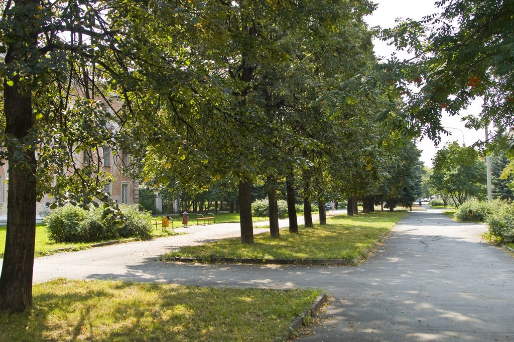 Ozersk, Fetisova square, Aug-2008 by Andrey Zakharov