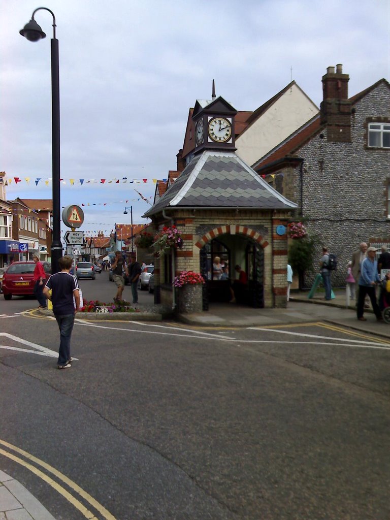 Sheringhams Clock Tower. by Pete