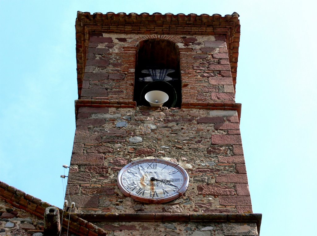 L´ARGENTERA (ARGENTERA) - (Baix Camp -Tarragona). Torre de la iglesia de Sant Bartomeu (sXVIII). by Carlos Sieiro del Nido