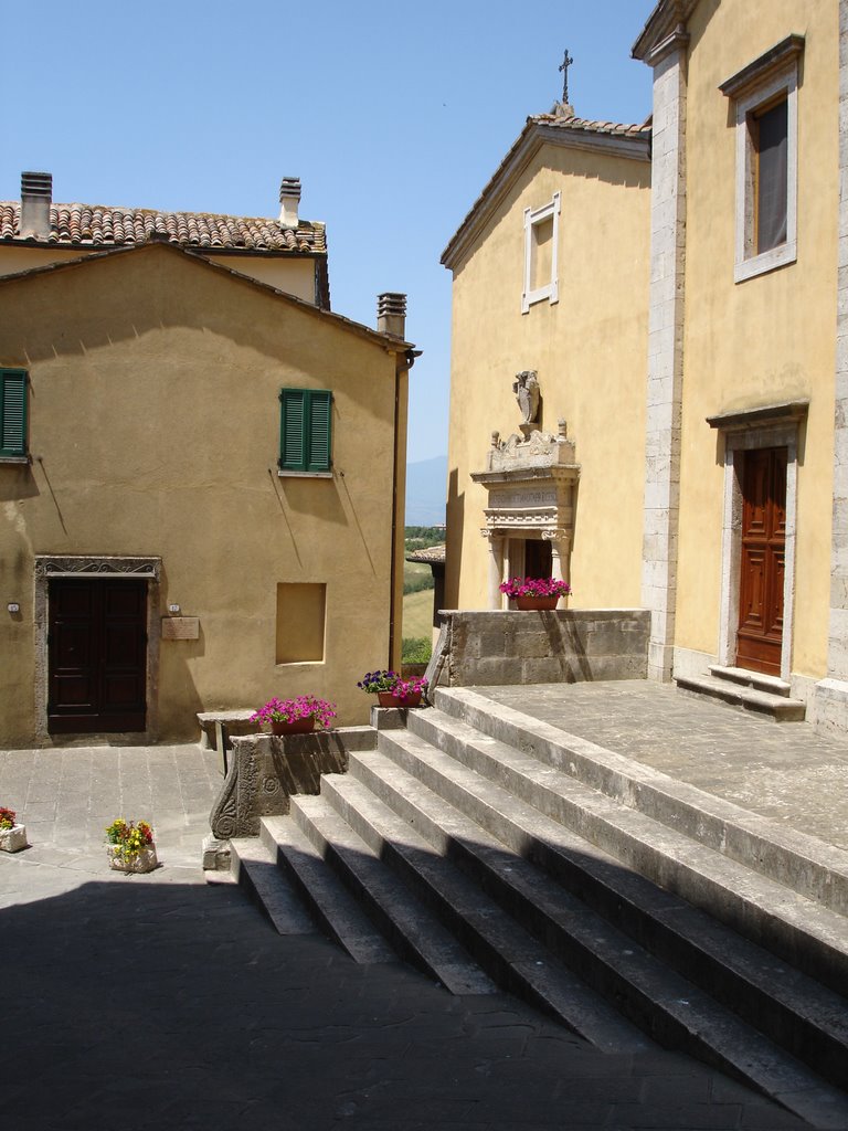 Quiet Italian village by Robin Wheeler