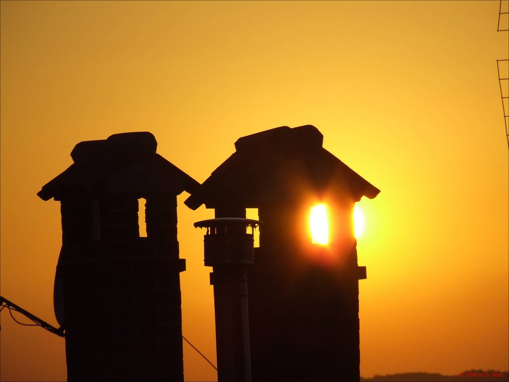 Sunset in Labin by G.Stotz