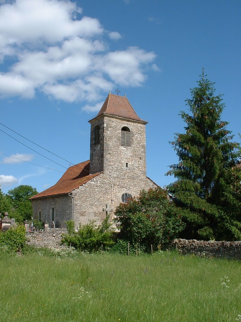 Eglise de Saint Simon by Yann LESELLIER