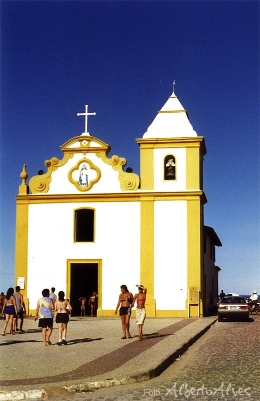 Igreja em Arraial D'ajuda - Porto Seguro - BA by Alberto Alves