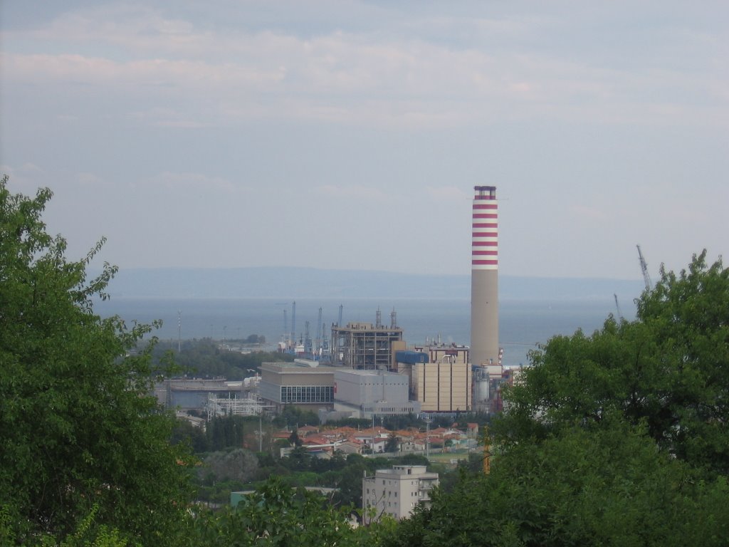 Centrale Monfalcone from Rocca by Tadej Tomc