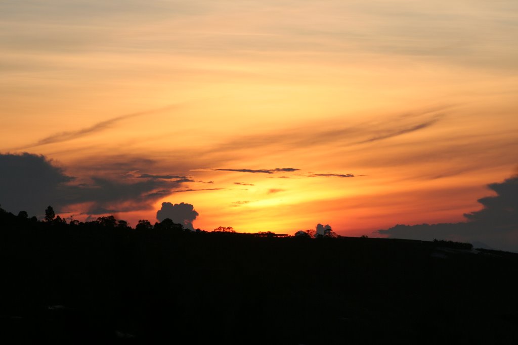 Sunrise at Mt Kinabalu by C.A. Phillips