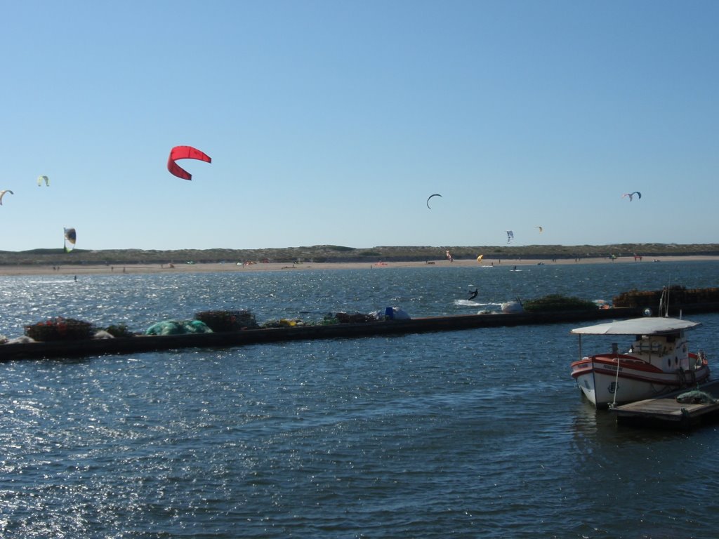 Kitesurfing no Cávado by Elcorty