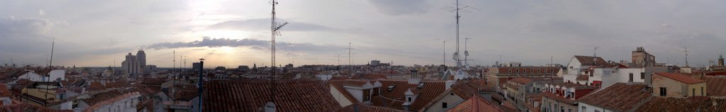 Madrid desde la Corredera Baja de San Pablo by José Manuel Sáinz