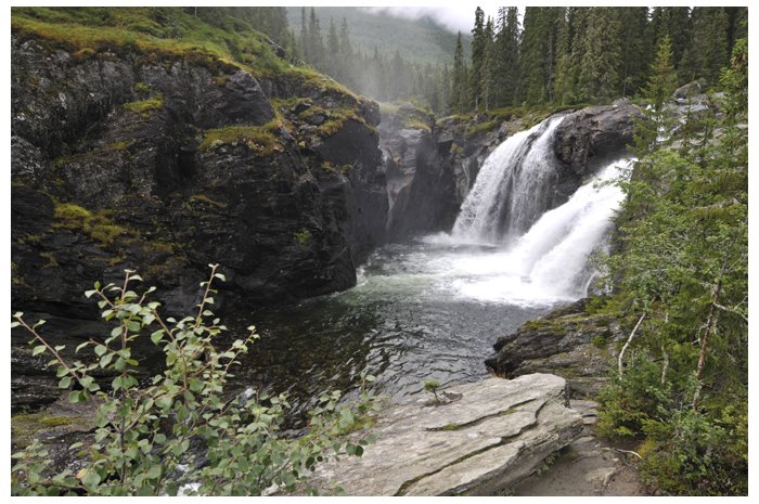 Rjukandefossen, Tuv, Noorwegen by www.larsscheve.nl