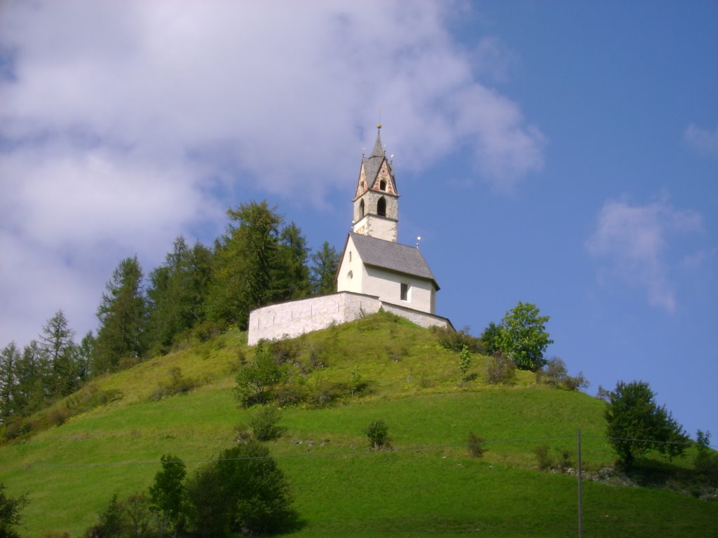 Val Badia - La Val - S. Barbara by J.Urpi