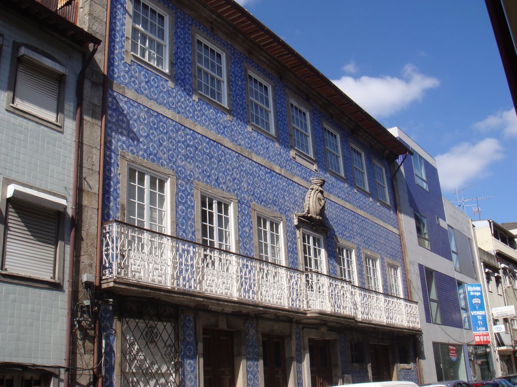 Vista Braga (blue tiles) by Jose Pinto