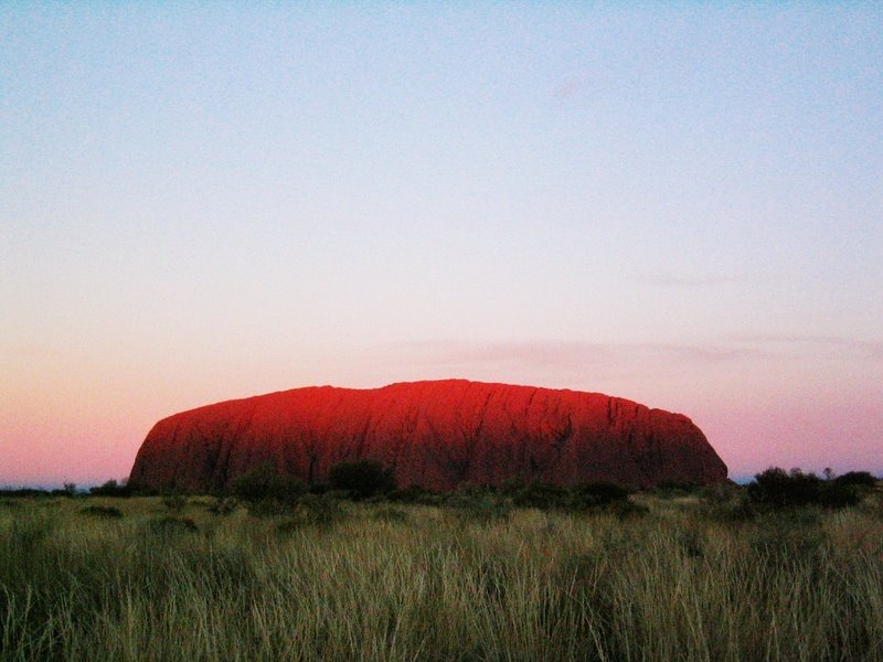 Uluru, Kata Tjuta National Park - Changing Colors by Eduardo Cortaberria