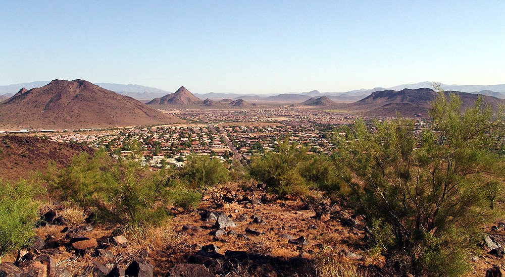 Looking North over Glendale by John Schmid