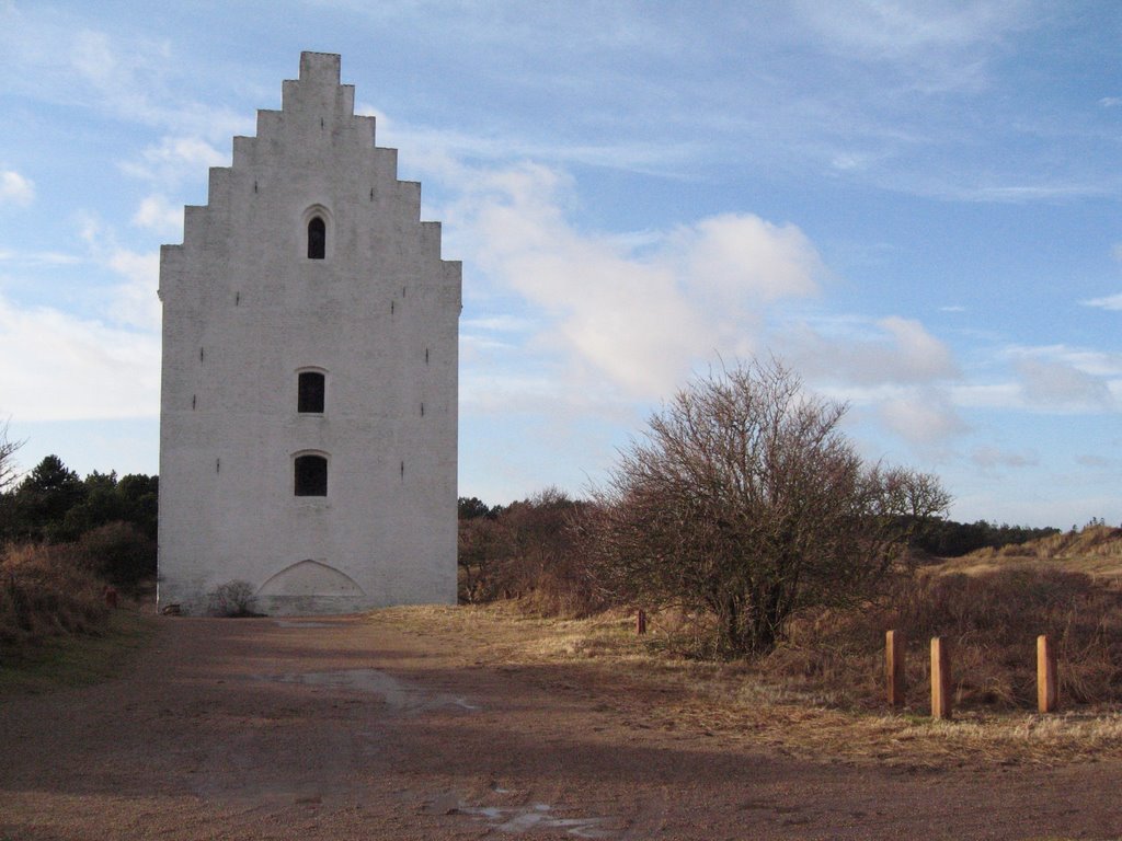 Den tilsandede kirke, Skagen, Denmark by Mostep