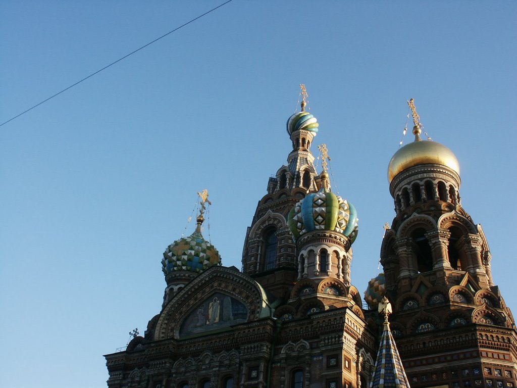 Church in san petersburg by Juri Fontana