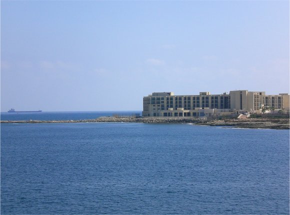 The coast of Marsaskala by Gori Bau