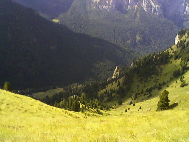 Panorama dal Sella Banech ( verso Ovest ) by Berg Blue