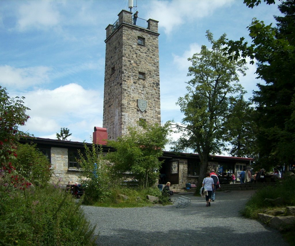 Baude auf dem Ochsenkopf by Uwe Klimpke