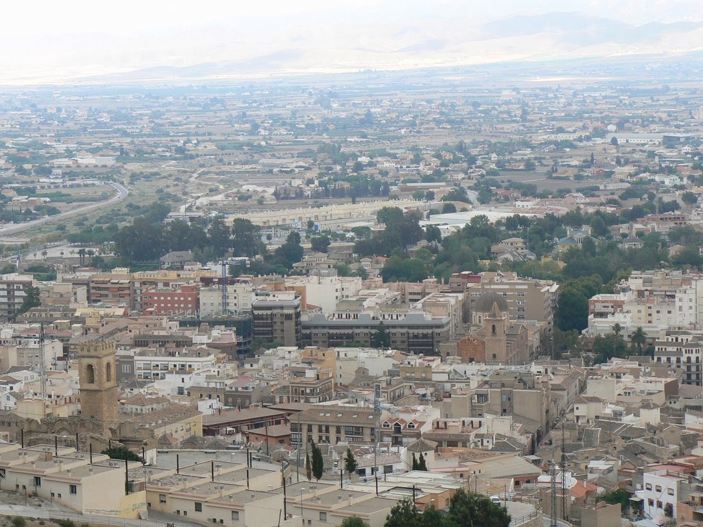 Vista de Lorca desde el Castillo. Lorca by luisde