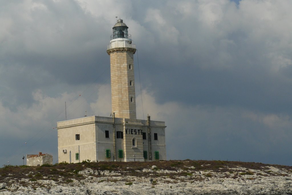 Faro di Vieste Gargano by Mario Cruciano