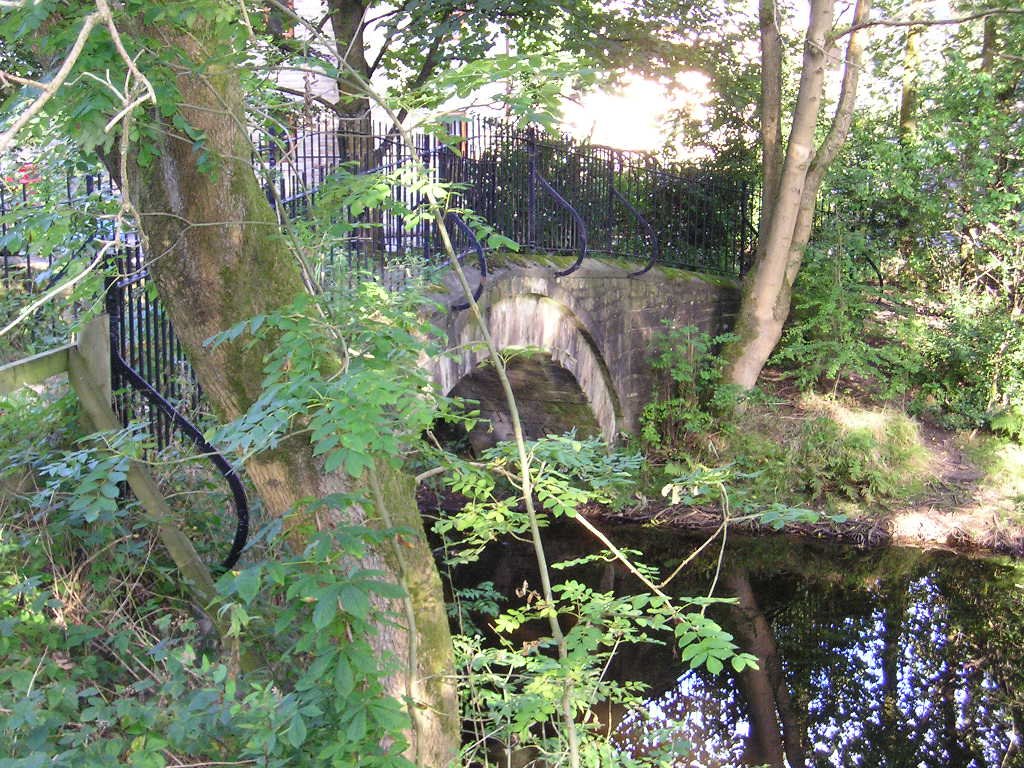 Old stone bridge Bradshaw brook turton bottoms by Tim Boon