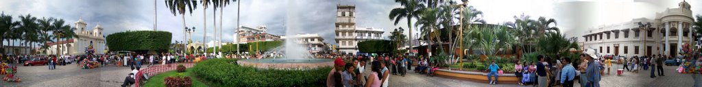 Parque Central, Tapachula Chiapas Mexico, 360 view by PlayaLindaHotel.com