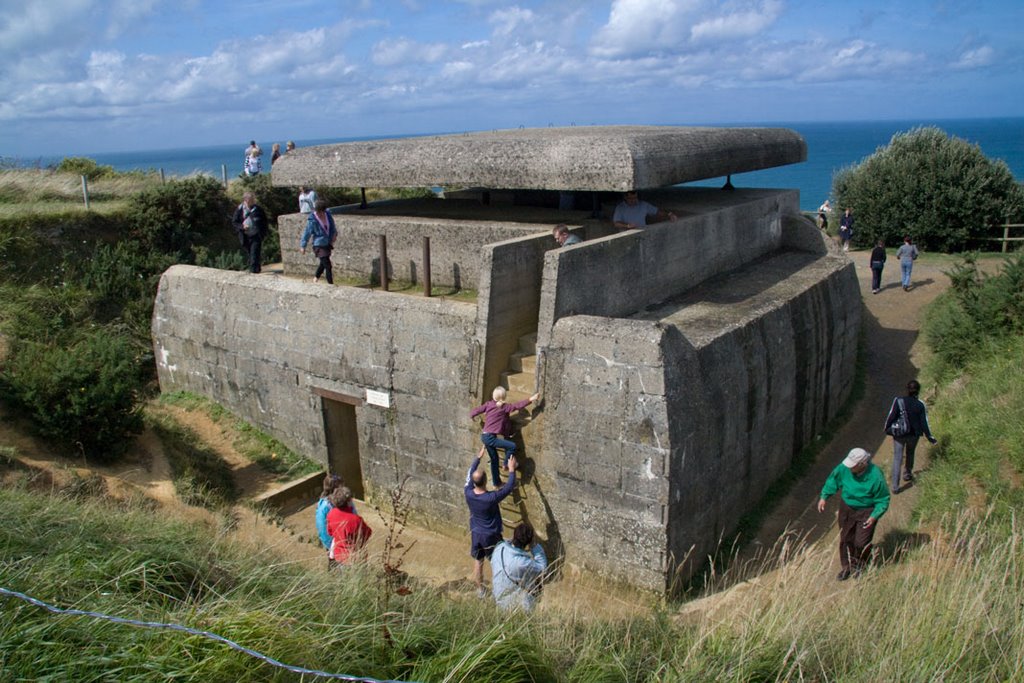 Longues Battery Look-out by Christopher Phillips