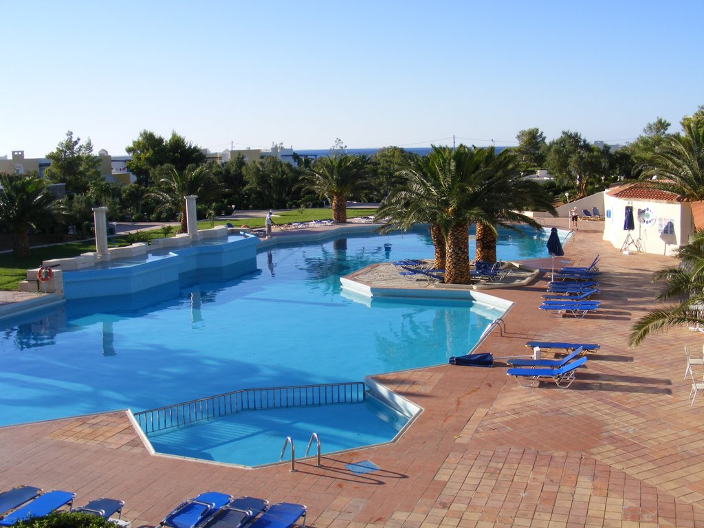 Creta - Villaggio elyros - la piscina by albertotravel