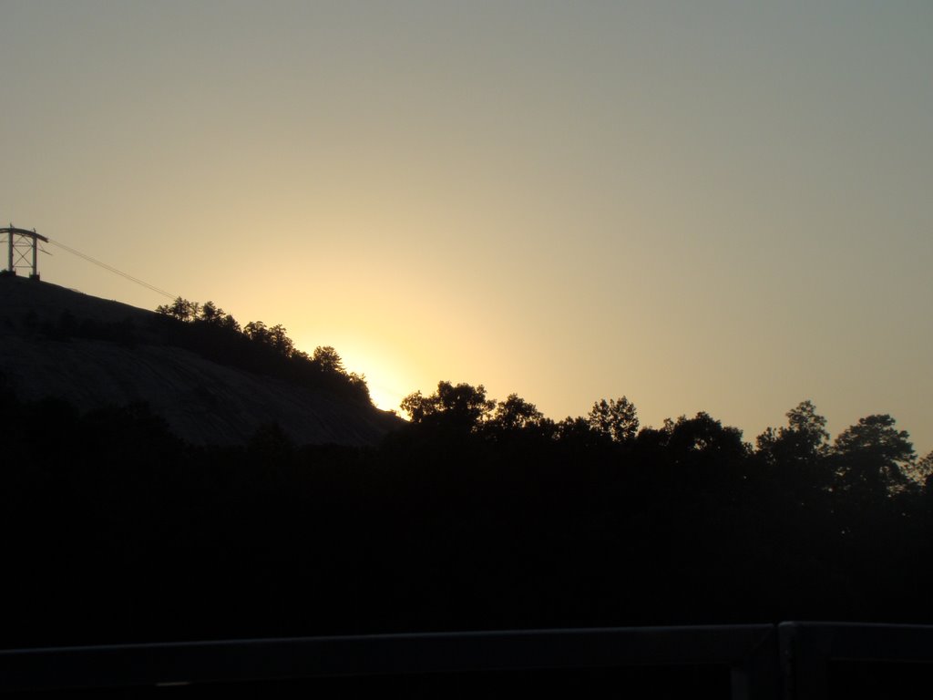 Stone Mountain Sunset by csteinmetz1