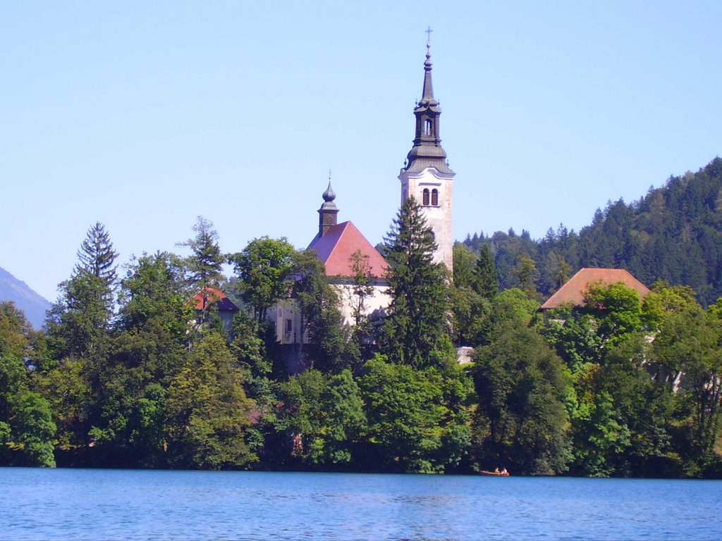 Bled church by podróżnik1234