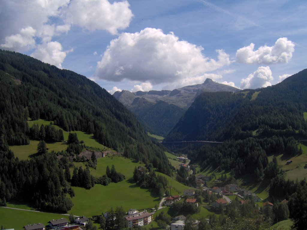 View on the Alpes near Brenner Pass by piotr tamowicz