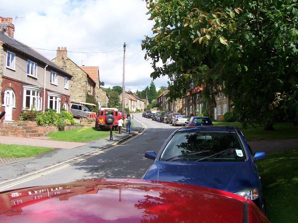 Looking up North End on a quiet Sunday by Rod Holland