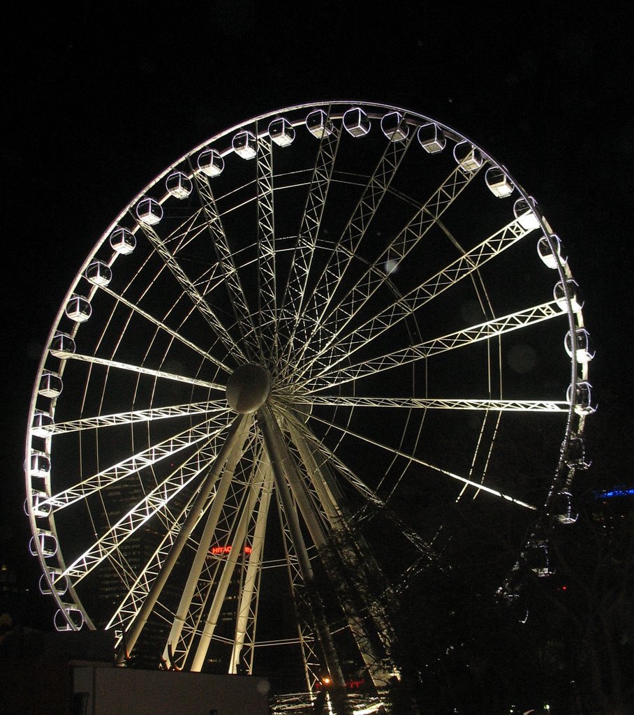 Brisbane's Wheel (60 m) to commemorate 20 years since Expo 1988 by G & D Whitehead