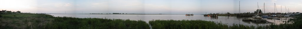 Panorama from Combwich Pill - High Tide by Fatboy