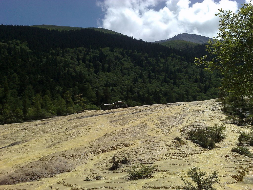 黄龙沟 Huanglong Valley 金沙铺地 The Calareous Stream by cvtm