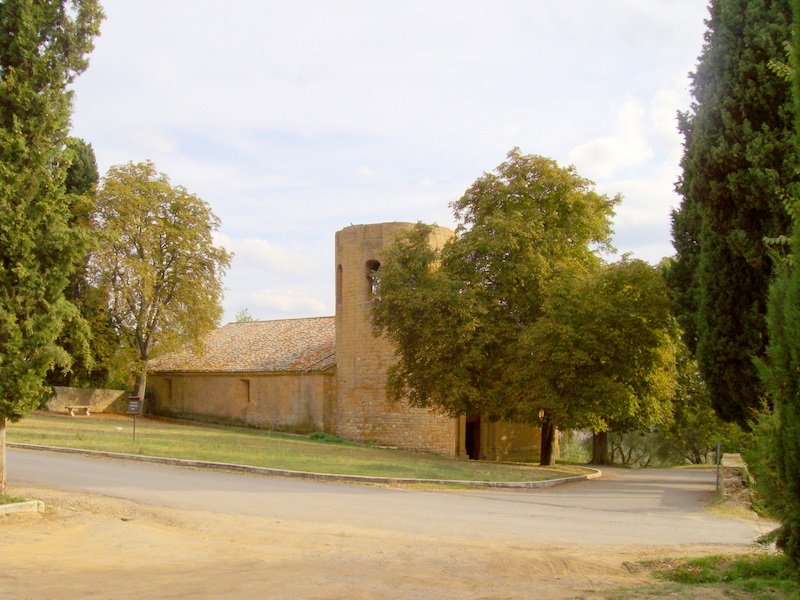 Pieve di Corsignano by mario giuliano