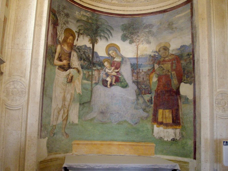 Pinturicchio - Madonna con bambino by mario giuliano