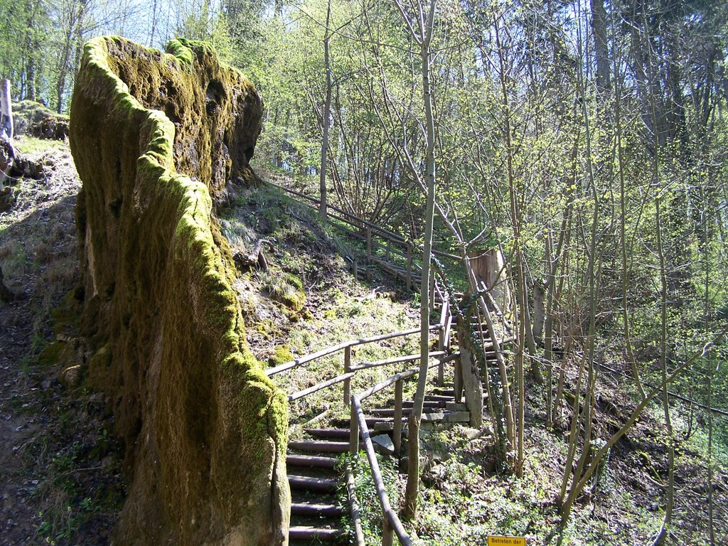 Ob die Treppe hält? by Huiuiuivogel