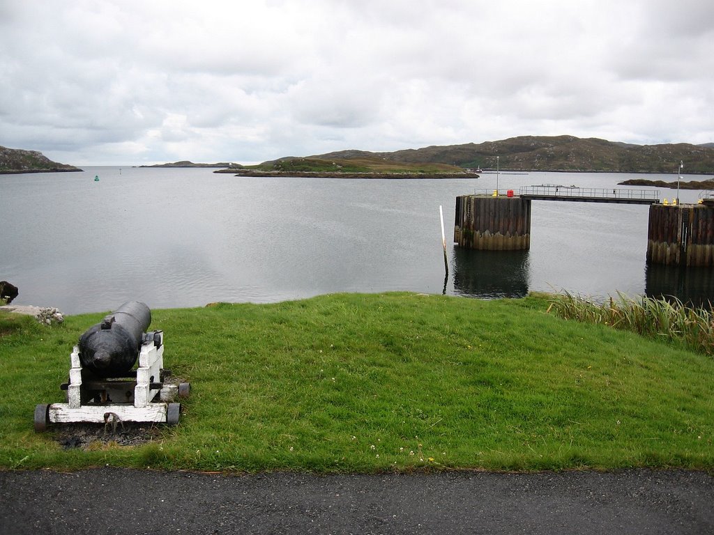 Scotland, South Uist, Lochboisdale. A view from local hotel (2007). by oh5xb